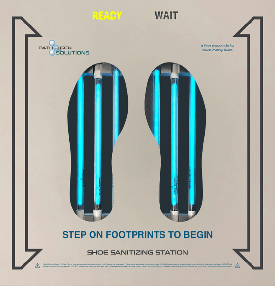 Pathog3n UV-Zone Shoe Disinfection